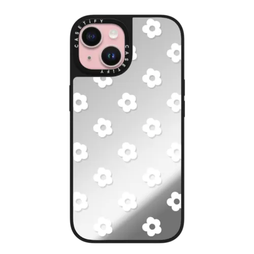 iPhone 15 - Ditsy Daisies - White