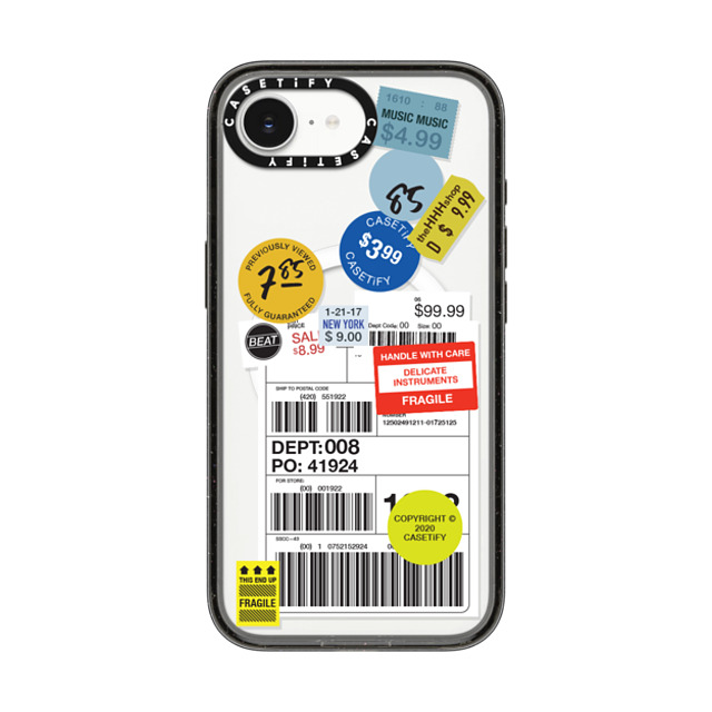 CASETiFY iPhone 16e Case Black Impact Case MagSafe Compatible Sticker Sticker Label Sticker Design 2 Back to School CASETiFY iPhone 16e Case Black Impact Case MagSafe Compatible Sticker Sticker Label Sticker Design 2 Back to School