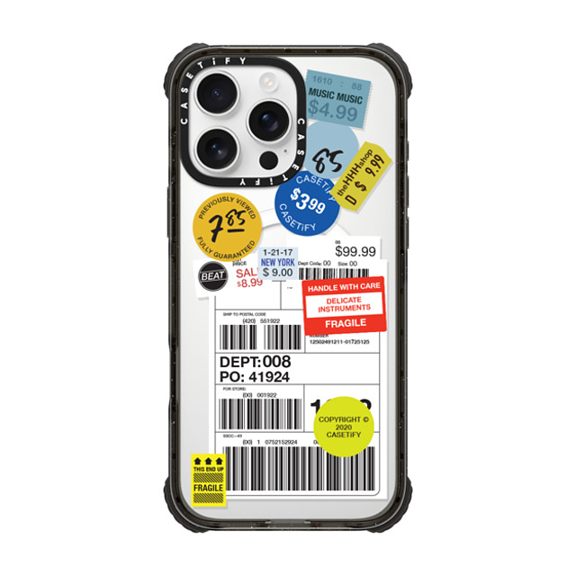 CASETiFY iPhone 16 Pro Max ケース ブラック ウルトラ インパクトケース MagSafe 対応 Sticker ステッカー Label Sticker Design 2 Father's Day CASETiFY iPhone 16 Pro Max ケース ブラック ウルトラ インパクトケース MagSafe 対応 Sticker ステッカー Label Sticker Design 2 Father's Day