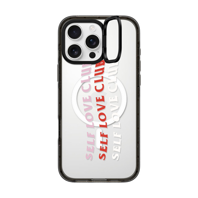 CASETiFY iPhone 16 Pro Max Case ブラック インパクトリングスタンドケース MagSafe対応 Quote,Typography Quote,Typography SELF LOVE CLUB Mother's Day CASETiFY iPhone 16 Pro Max Case ブラック インパクトリングスタンドケース MagSafe対応 Quote,Typography Quote,Typography SELF LOVE CLUB Mother's Day