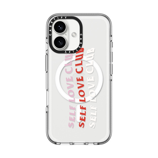 CASETiFY iPhone 16 Case Clear Clear Case MagSafe Compatible Quote,Typography Quote,Typography SELF LOVE CLUB Mother's Day CASETiFY iPhone 16 Case Clear Clear Case MagSafe Compatible Quote,Typography Quote,Typography SELF LOVE CLUB Mother's Day