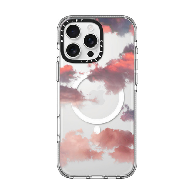 CASETiFY iPhone 16 Pro Max ケース クリア クリア ケース MagSafe対応 Cloud Clouds