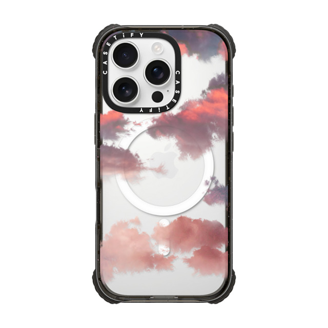 CASETiFY iPhone 16 Pro Case Black ウルトラ インパクトケース MagSafe 対応 Cloud Clouds CASETiFY iPhone 16 Pro Case Black ウルトラ インパクトケース MagSafe 対応 Cloud Clouds