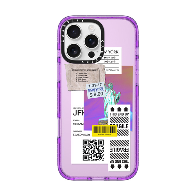 CASETiFY iPhone 16 Pro Max ケース パープル インパクトケース Sticker ステッカー Label Note Case 01 Back to School CASETiFY iPhone 16 Pro Max ケース パープル インパクトケース Sticker ステッカー Label Note Case 01 Back to School