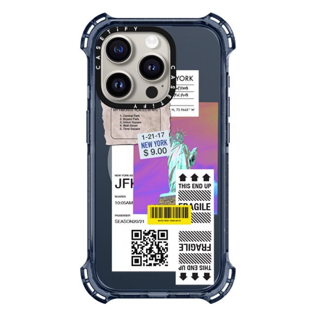 CASETiFY iPhone 15 Pro Case Classic Blue バウンスケース Sticker ステッカー Label Note Case 01 Back to School CASETiFY iPhone 15 Pro Case Classic Blue バウンスケース Sticker ステッカー Label Note Case 01 Back to School