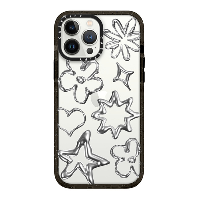 CASETiFY iPhone 13 Pro Max Case Black インパクトケース Star,Pattern Pattern,Star,Monochrome,Futurism Chrome Doodles Mother's Day CASETiFY iPhone 13 Pro Max Case Black インパクトケース Star,Pattern Pattern,Star,Monochrome,Futurism Chrome Doodles Mother's Day