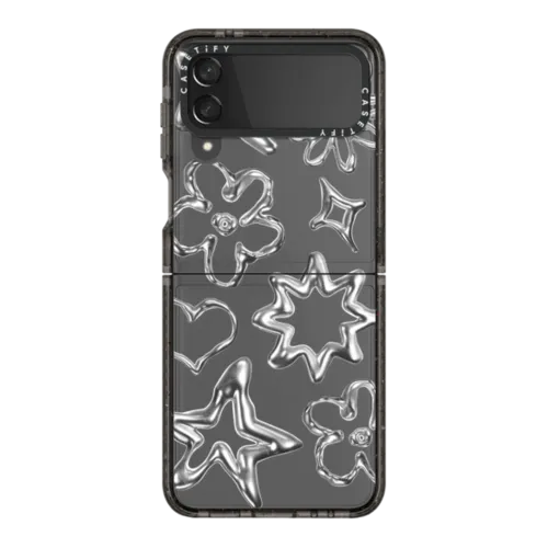 Galaxy Z Flip4 - Chrome Doodles