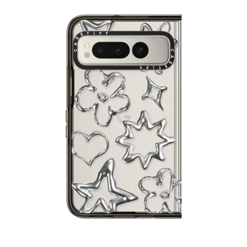 Pixel Fold - Chrome Doodles