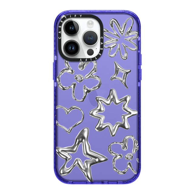 CASETiFY iPhone 14 Pro Max Case Peri Purple インパクトケース Star,Pattern Pattern,Star,Monochrome,Futurism Chrome Doodles Mother's Day CASETiFY iPhone 14 Pro Max Case Peri Purple インパクトケース Star,Pattern Pattern,Star,Monochrome,Futurism Chrome Doodles Mother's Day