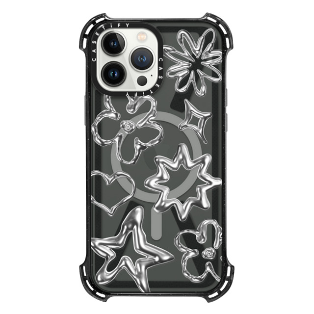 CASETiFY iPhone 13 Pro Max ケース Triple Black バウンスケース Star,Pattern Pattern,Star,Monochrome,Futurism Chrome Doodles Father's Day CASETiFY iPhone 13 Pro Max ケース Triple Black バウンスケース Star,Pattern Pattern,Star,Monochrome,Futurism Chrome Doodles Father's Day