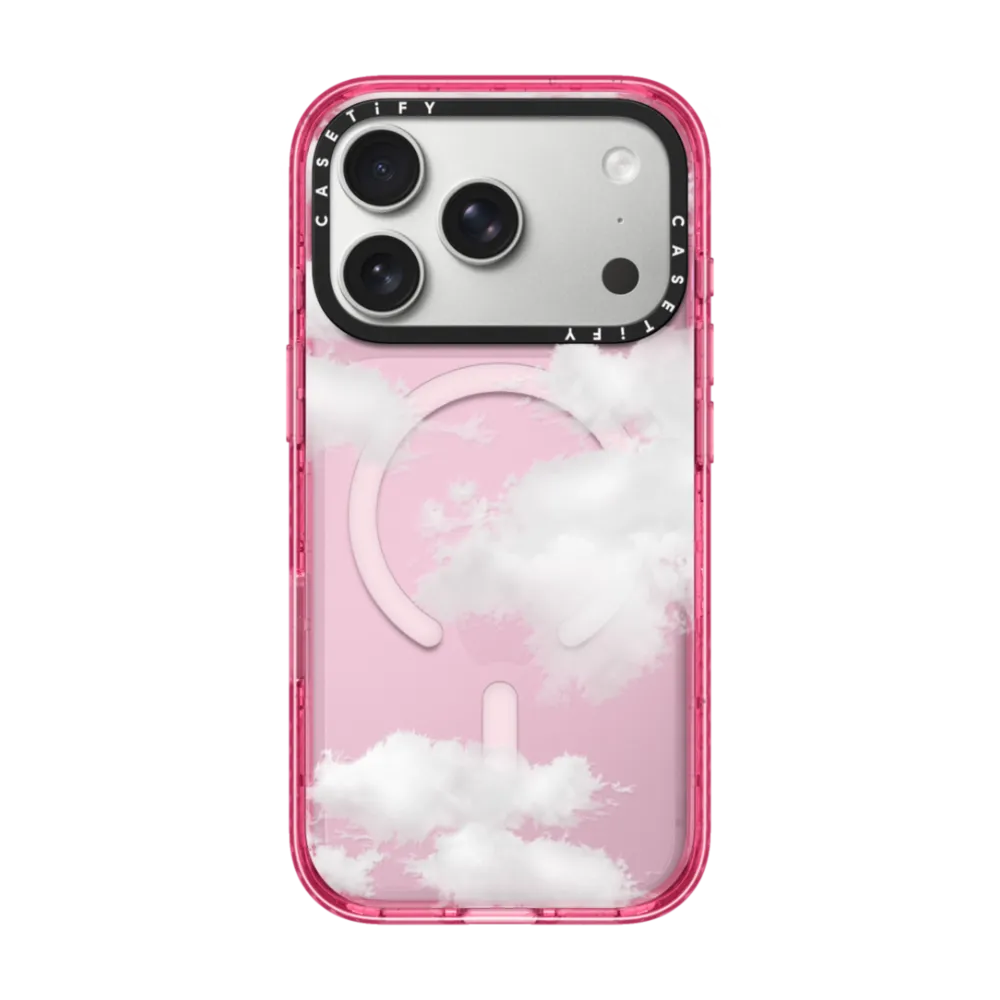 Impact iPhone 17 Pro Case MagSafe Compatible - Clouds