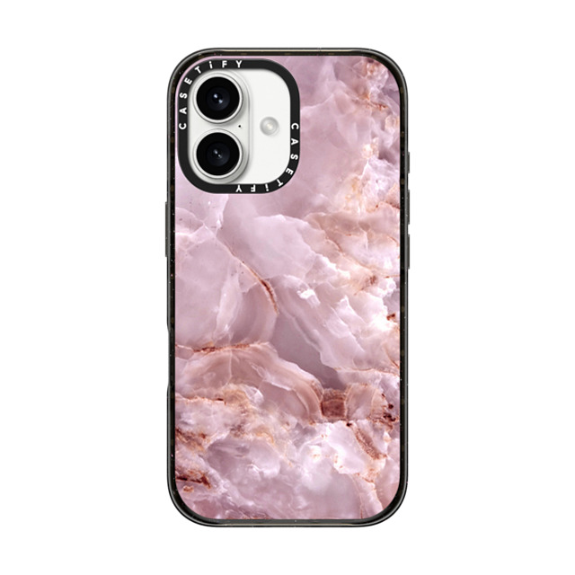 CASETiFY iPhone 16 ケース ブラック インパクトケース Minimalism Minimalism marble045 Father's Day CASETiFY iPhone 16 ケース ブラック インパクトケース Minimalism Minimalism marble045 Father's Day