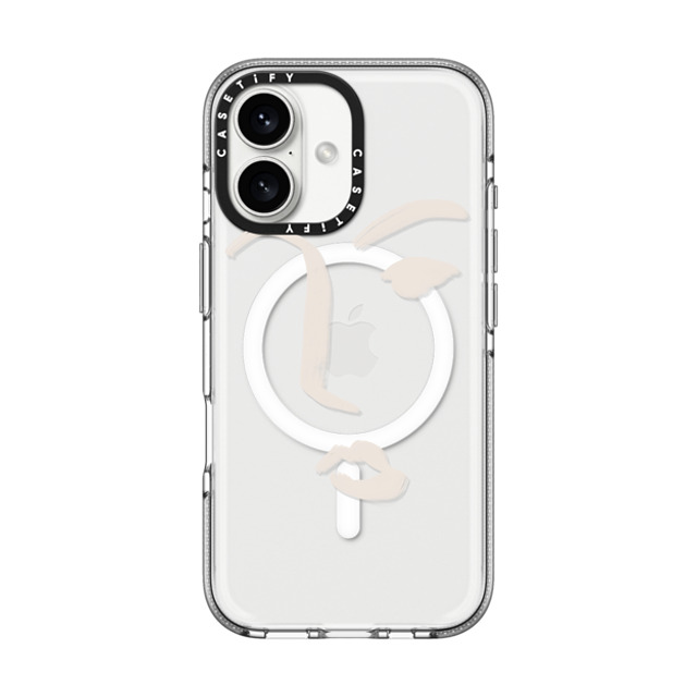 CASETiFY iPhone 16 ケース クリア クリア ケース MagSafe対応 Line Art Line Art FACE Father's Day CASETiFY iPhone 16 ケース クリア クリア ケース MagSafe対応 Line Art Line Art FACE Father's Day