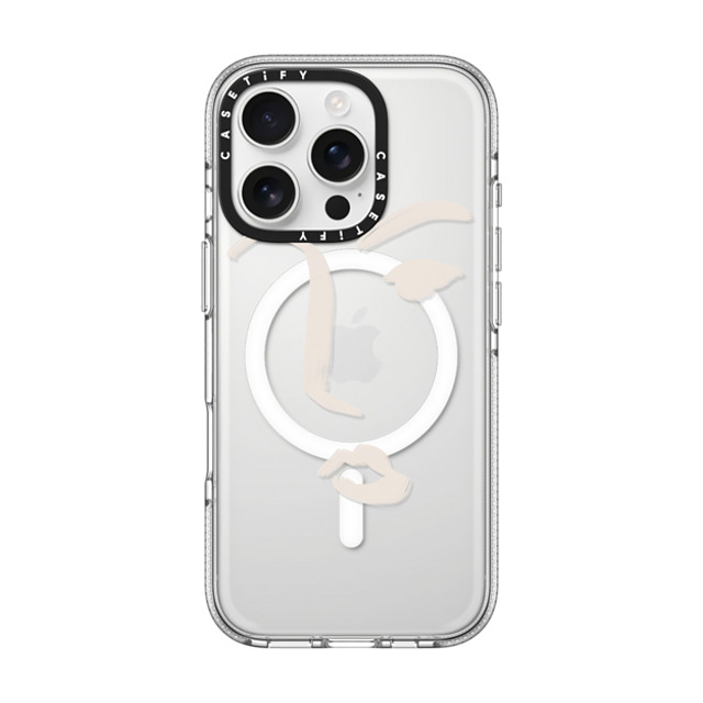CASETiFY iPhone 16 Pro Case Clear Clear Case MagSafe Compatible Line Art Line Art FACE Mother's Day CASETiFY iPhone 16 Pro Case Clear Clear Case MagSafe Compatible Line Art Line Art FACE Mother's Day