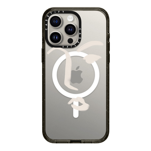 CASETiFY iPhone 15 Pro Max Case Black Impact Case MagSafe Compatible Line Art Line Art FACE Mother's Day CASETiFY iPhone 15 Pro Max Case Black Impact Case MagSafe Compatible Line Art Line Art FACE Mother's Day