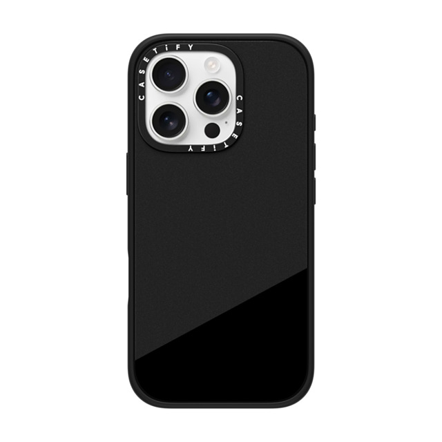 CASETiFY iPhone 16 Pro ケース マットブラック インパクトケース MagSafe対応 CASETiFY BLACK casetify_artist