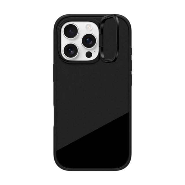 CASETiFY iPhone 16 Pro ケース マットブラック インパクトリングスタンドケース MagSafe対応 CASETiFY BLACK casetify_artist