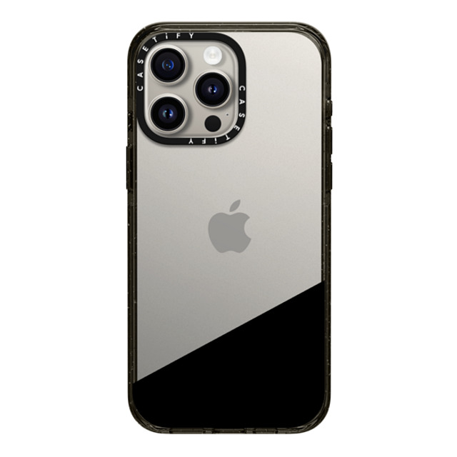 CASETiFY iPhone 15 Pro Max ケース ブラック インパクトケース CASETiFY BLACK casetify_artist