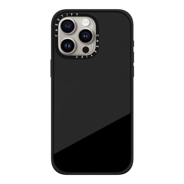 CASETiFY iPhone 15 Pro Max ケース マットブラック インパクトケース MagSafe対応 CASETiFY BLACK casetify_artist