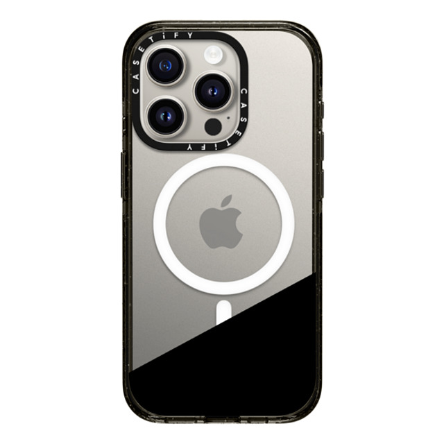 CASETiFY iPhone 15 Pro ケース ブラック インパクトケース MagSafe対応 CASETiFY BLACK casetify_artist