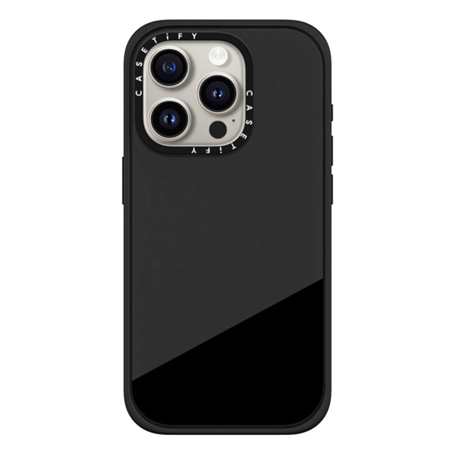 CASETiFY iPhone 15 Pro ケース マットブラック インパクトケース MagSafe対応 CASETiFY BLACK casetify_artist