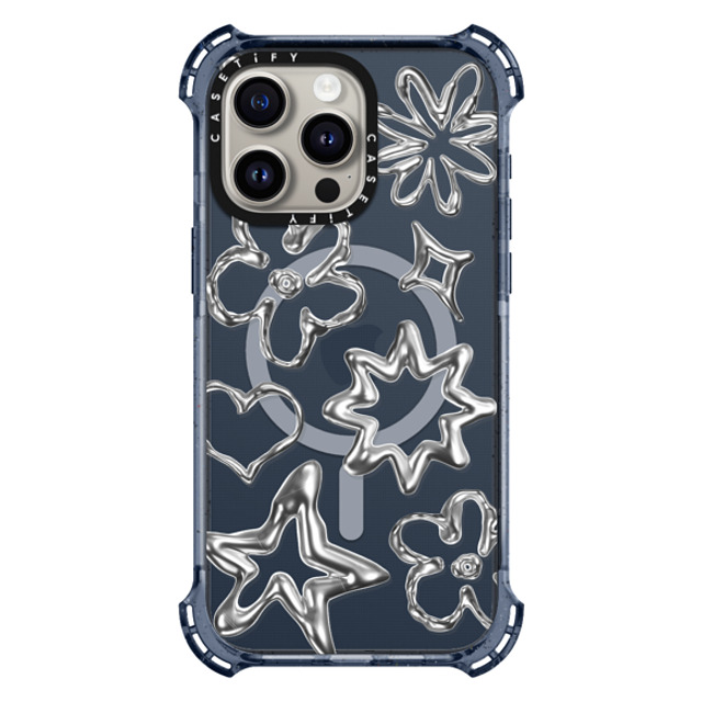 CASETiFY iPhone 15 Pro Max ケース Classic Blue バウンスケース Star,Pattern Pattern,Star,Monochrome,Futurism Chrome Doodles Father's Day CASETiFY iPhone 15 Pro Max ケース Classic Blue バウンスケース Star,Pattern Pattern,Star,Monochrome,Futurism Chrome Doodles Father's Day
