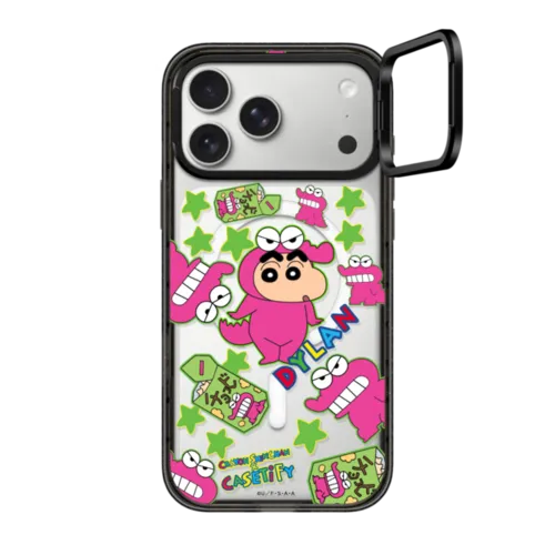 iPhone 17 Pro Max - Crayon Shinchan Sticker Custom Case (Waniyama-san)