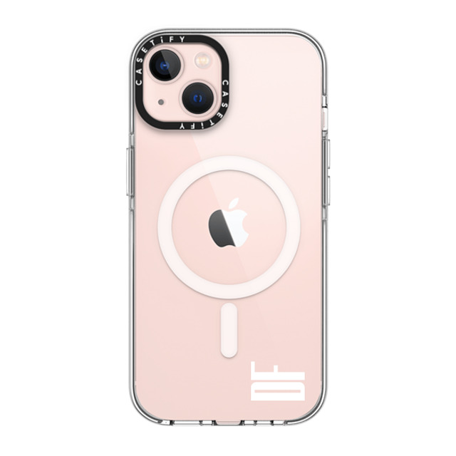 CASETiFY iPhone 13 ケース クリア クリア ケース MagSafe対応 Custom Case - DF CASETiFY iPhone 13 ケース クリア クリア ケース MagSafe対応 Custom Case - DF