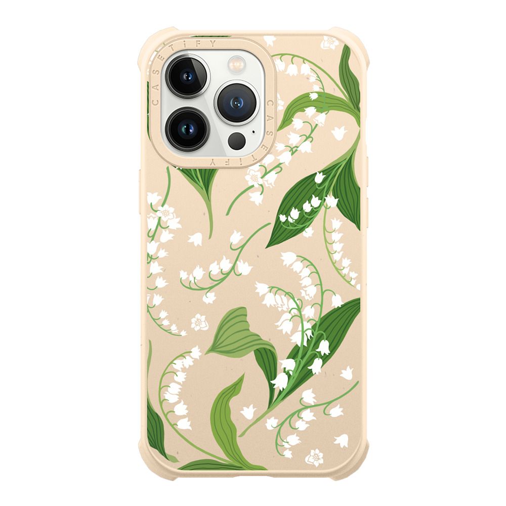 Ultra Compostable iPhone 13 Pro Case - Lily of the Valley