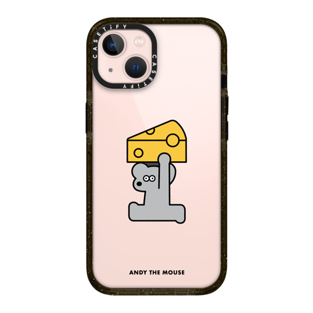 Seiji Matsumoto x CASETiFY iPhone 13 ケース ブラック インパクトケース ANDY & CHEESE