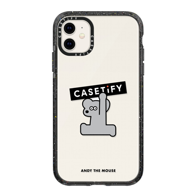 Seiji Matsumoto x CASETiFY iPhone 11 ケース ブラック インパクトケース ANDY CASETiFY