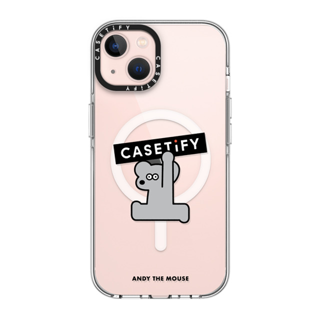 Seiji Matsumoto x CASETiFY iPhone 13 ケース クリア クリア ケース MagSafe対応 ANDY CASETiFY