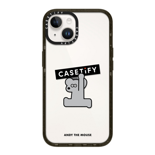 Seiji Matsumoto x CASETiFY iPhone 14 ケース ブラック インパクトケース ANDY CASETiFY