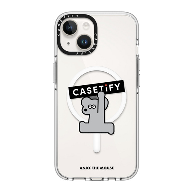 Seiji Matsumoto x CASETiFY iPhone 14 ケース クリア クリア ケース MagSafe対応 ANDY CASETiFY