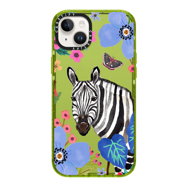 Ploypisut x CASETiFY iPhone 14 Plus Case Summer,Animal Kiwi インパクトケース Zebra Mother's Day Ploypisut x CASETiFY iPhone 14 Plus Case Summer,Animal Kiwi インパクトケース Zebra Mother's Day
