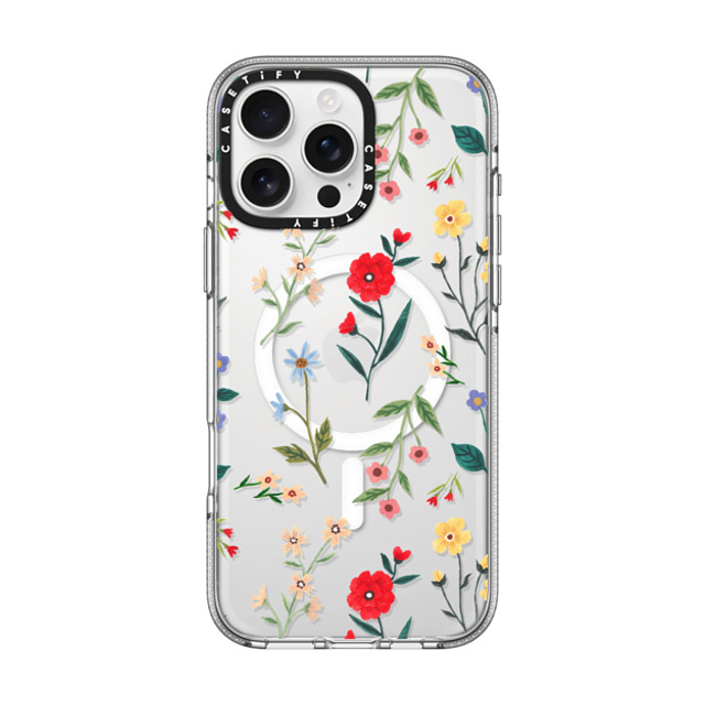 Ploypisut x CASETiFY iPhone 16 Pro Max ケース Summer,Floral クリア クリア ケース MagSafe対応 Summer Floral Back to School Ploypisut x CASETiFY iPhone 16 Pro Max ケース Summer,Floral クリア クリア ケース MagSafe対応 Summer Floral Back to School