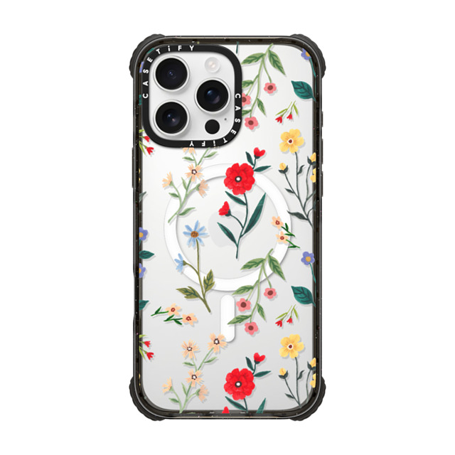 Ploypisut x CASETiFY iPhone 16 Pro Max Case Summer,Floral Black ウルトラ インパクトケース MagSafe 対応 Summer Floral Back to School Ploypisut x CASETiFY iPhone 16 Pro Max Case Summer,Floral Black ウルトラ インパクトケース MagSafe 対応 Summer Floral Back to School