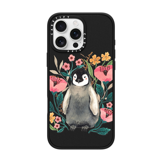 Ploypisut x CASETiFY iPhone 16 Pro Max Case Summer,Floral Matte Black Impact Case MagSafe Compatible Cute Penguin Father's Day Ploypisut x CASETiFY iPhone 16 Pro Max Case Summer,Floral Matte Black Impact Case MagSafe Compatible Cute Penguin Father's Day