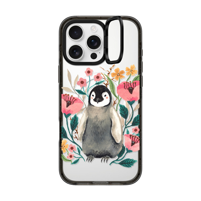 Ploypisut x CASETiFY iPhone 16 Pro Max ケース Summer,Floral ブラック インパクトリングスタンドケース MagSafe対応 Cute Penguin Father's Day Ploypisut x CASETiFY iPhone 16 Pro Max ケース Summer,Floral ブラック インパクトリングスタンドケース MagSafe対応 Cute Penguin Father's Day