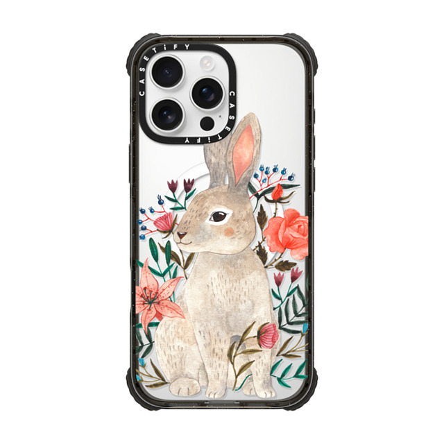 Ploypisut x CASETiFY iPhone 16 Pro Max Case Summer,Floral Black ウルトラ インパクトケース MagSafe 対応 Rabbit Mother's Day Ploypisut x CASETiFY iPhone 16 Pro Max Case Summer,Floral Black ウルトラ インパクトケース MagSafe 対応 Rabbit Mother's Day