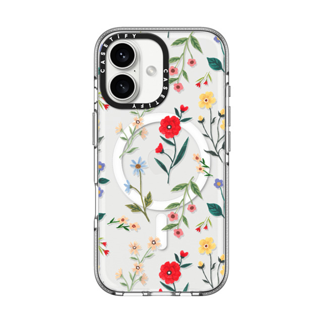 Ploypisut x CASETiFY iPhone 16 ケース Summer,Floral クリア クリア ケース MagSafe対応 Summer Floral Back to School Ploypisut x CASETiFY iPhone 16 ケース Summer,Floral クリア クリア ケース MagSafe対応 Summer Floral Back to School