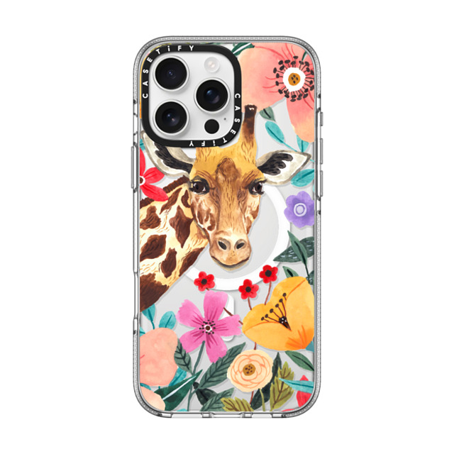 Ploypisut x CASETiFY iPhone 16 Pro Max Case Summer,Animal Clear Clear Case MagSafe Compatible Giraffe Father's Day Ploypisut x CASETiFY iPhone 16 Pro Max Case Summer,Animal Clear Clear Case MagSafe Compatible Giraffe Father's Day