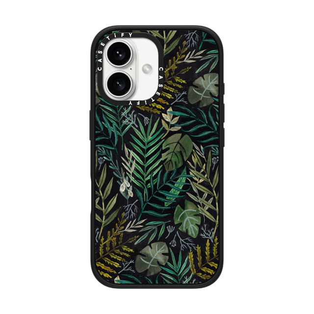 Ploypisut x CASETiFY iPhone 16 Case Summer,Nature Matte Black Impact Case MagSafe Compatible Night Foliage Mother's Day Ploypisut x CASETiFY iPhone 16 Case Summer,Nature Matte Black Impact Case MagSafe Compatible Night Foliage Mother's Day
