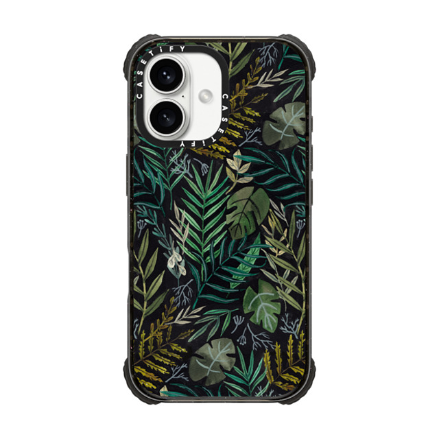 Ploypisut x CASETiFY iPhone 16 Case Black ウルトラ インパクトケース MagSafe 対応 Night Foliage Ploypisut x CASETiFY iPhone 16 Case Black ウルトラ インパクトケース MagSafe 対応 Night Foliage