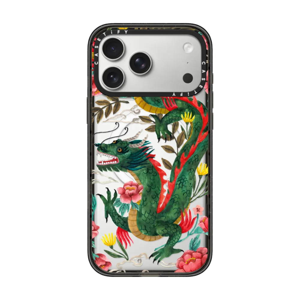 Bounce iPhone 17 Pro Max Case MagSafe Compatible - Dragon