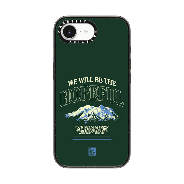 TWLOHA x CASETiFY iPhone 16e ケース ブラック インパクトケース MagSafe対応 The Climb Up Father's Day TWLOHA x CASETiFY iPhone 16e ケース ブラック インパクトケース MagSafe対応 The Climb Up Father's Day