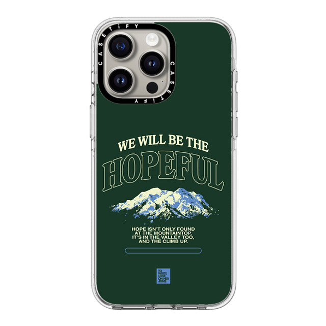 TWLOHA x CASETiFY iPhone 15 Pro Max ケース クリア クリア ケース MagSafe対応 The Climb Up