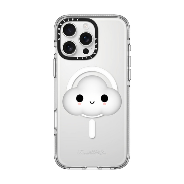 FriendsWithYou x CASETiFY iPhone 16 Pro Max Case Cartoon,Rainbow クリア クリア ケース MagSafe対応 LITTLE CLOUD Back to School FriendsWithYou x CASETiFY iPhone 16 Pro Max Case Cartoon,Rainbow クリア クリア ケース MagSafe対応 LITTLE CLOUD Back to School