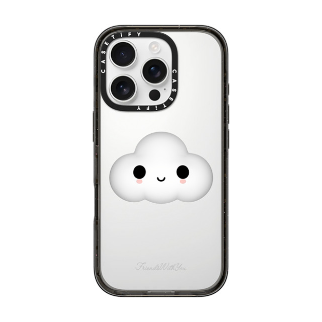FriendsWithYou x CASETiFY iPhone 16 Pro Case Cartoon,Rainbow Black インパクトケース LITTLE CLOUD Back to School FriendsWithYou x CASETiFY iPhone 16 Pro Case Cartoon,Rainbow Black インパクトケース LITTLE CLOUD Back to School