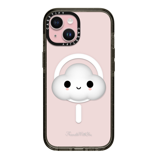 FriendsWithYou x CASETiFY iPhone 15 Case Cartoon,Rainbow Black Impact Case MagSafe Compatible LITTLE CLOUD Back to School FriendsWithYou x CASETiFY iPhone 15 Case Cartoon,Rainbow Black Impact Case MagSafe Compatible LITTLE CLOUD Back to School